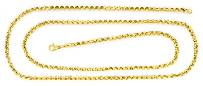Foto 1 - Lange Erbsen Goldkette 81cm in 585er Gelbgold, K3323